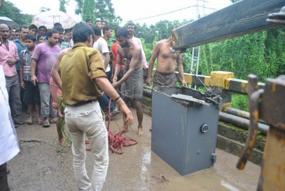 SBI ATM robbery by Interstate Gangs : clueless Tripura Police yet to recover Rs. 20.23 Lakhs